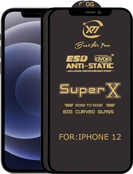 ANILUQ Edge To Edge Tempered Glass for IPHONE 12