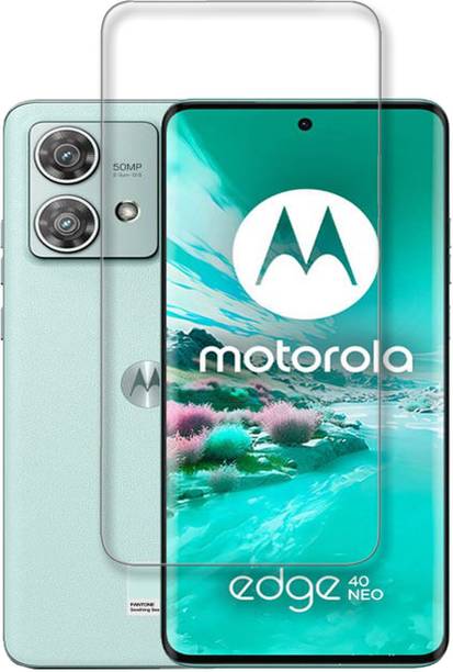 NSTAR Edge To Edge Tempered Glass for Motorola Edge 40 Neo, Motorola Edge 40, Motorola Edge 40 Pro 5G