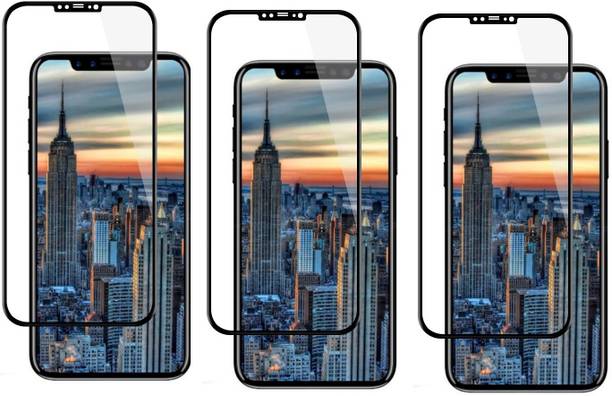 Hamz Edge To Edge Tempered Glass for Apple iPhone X, Apple iPhone XS, Premium 9H 5D Full Glue Ultimate Protection and Clarity