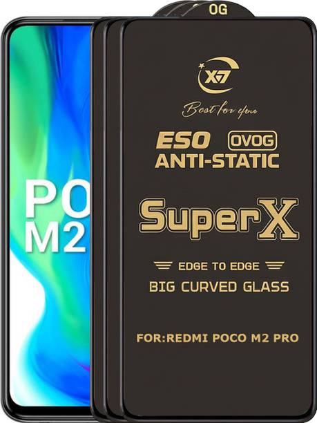 ANILUQ Edge To Edge Tempered Glass for REDMI POCO M2 PRO