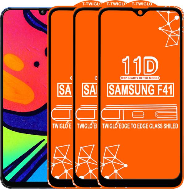 TWIGLO Edge To Edge Tempered Glass for SAMSUNG F41