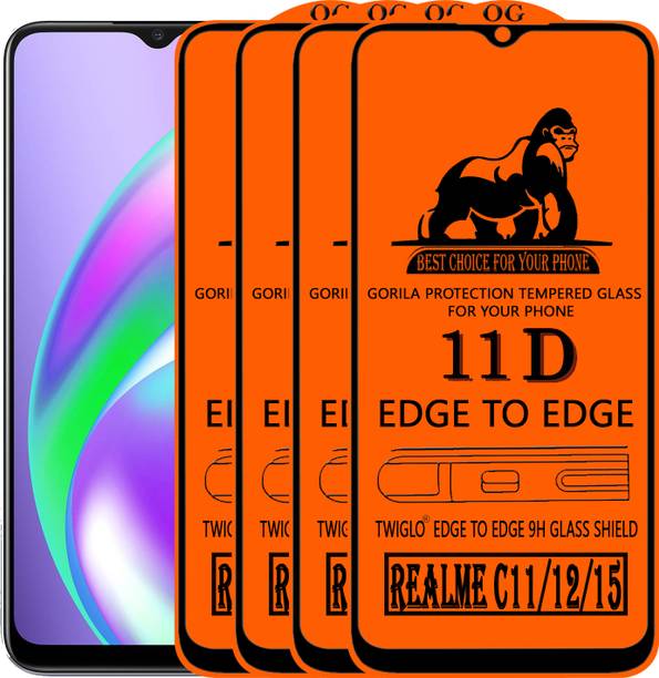 CYOR Edge To Edge Tempered Glass for REALME C11