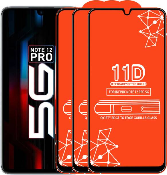Qyist Edge To Edge Tempered Glass for Infinix Note 12 Pro 5G