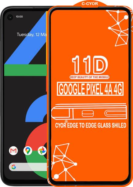 CYOR Edge To Edge Tempered Glass for GOOGLE PIXEL 4A 4G