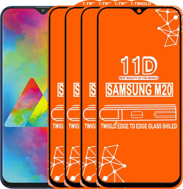 TWIGLO Edge To Edge Tempered Glass for Samsung Galaxy M20