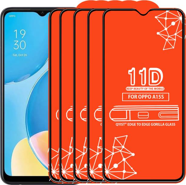 Qyist Edge To Edge Tempered Glass for Oppo A15S