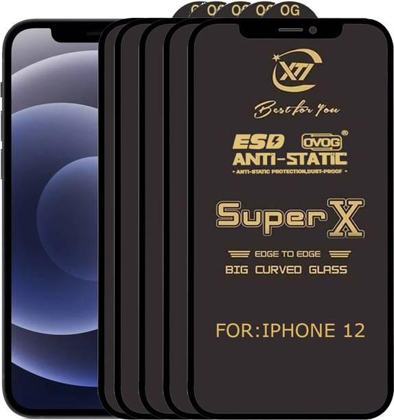 ANILUQ Edge To Edge Tempered Glass for IPHONE 12