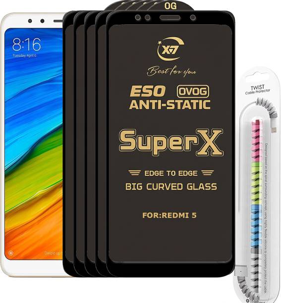 CYOR Edge To Edge Tempered Glass for Mi Redmi 5