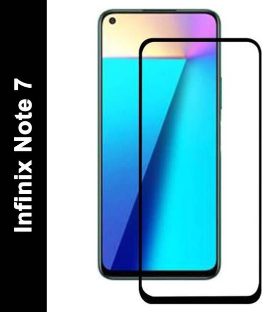 RCHJV Edge To Edge Tempered Glass for Infinix Note 7
