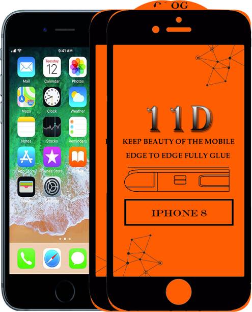 Difoxy Edge To Edge Tempered Glass for Apple iPhone 8