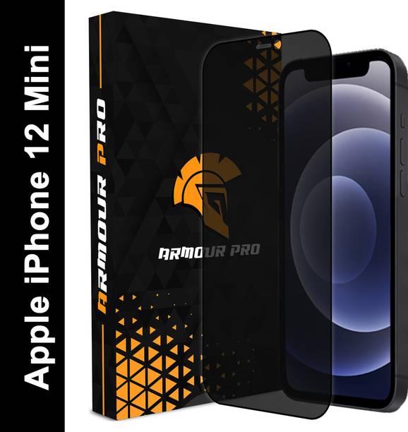 ArmourPro Edge To Edge Tempered Glass for Apple iPhone 12 Mini, Apple 12 Mini, iPhone 12 Mini, (OG Privacy)
