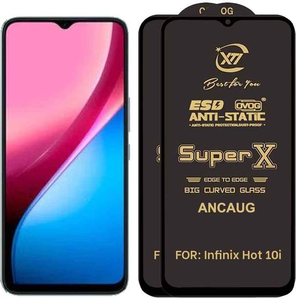 SuperX Edge To Edge Tempered Glass for INFINIX HOT 10i