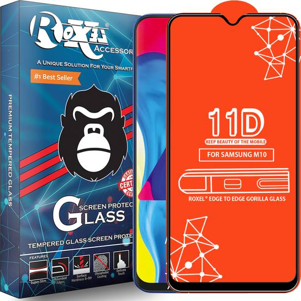Roxel Edge To Edge Tempered Glass for Samsung Galaxy M10