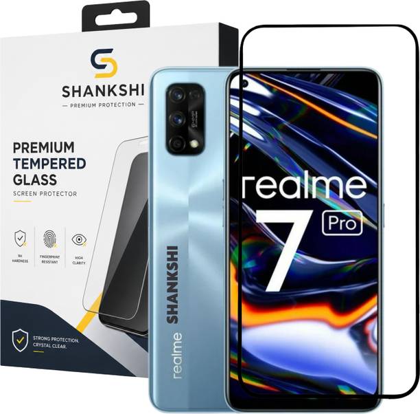 Shankshi Edge To Edge Tempered Glass for REALME 7 PRO