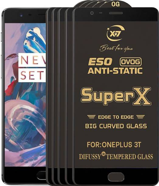 Difussy Edge To Edge Tempered Glass for OnePlus 3