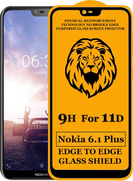 SUNSHINE Edge To Edge Tempered Glass for Nokia 6.1 Plus