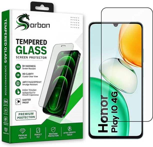 ARBAN Edge To Edge Tempered Glass for Honor Play 10 4G 6.74 FRONT | 9H Hardness | HD Clarity | Anti-Fingerprint | High Touch Sensitivity | Premium Screen Protector Guard