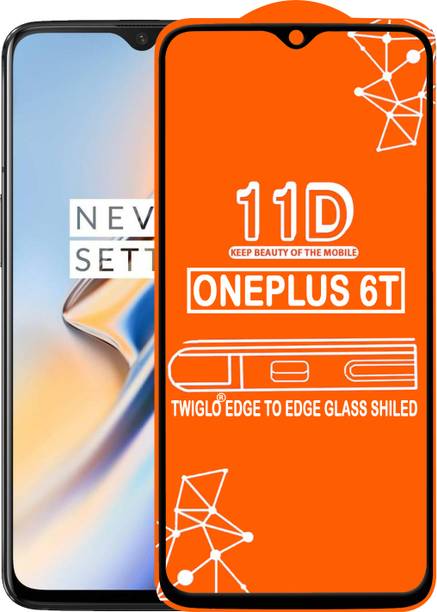 TWIGLO Edge To Edge Tempered Glass for OnePlus 6T