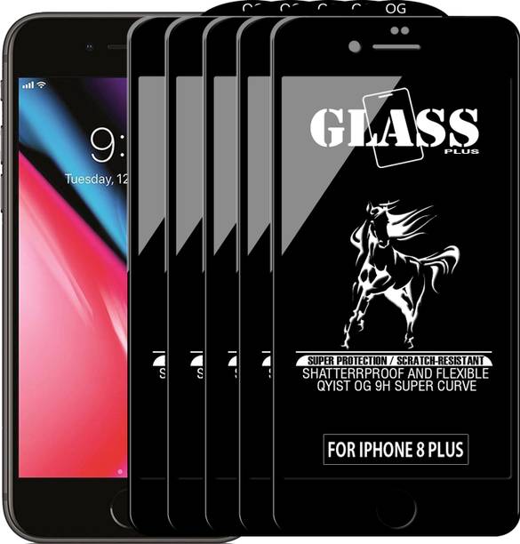 Qyist Edge To Edge Tempered Glass for Apple iPhone 8 Plus