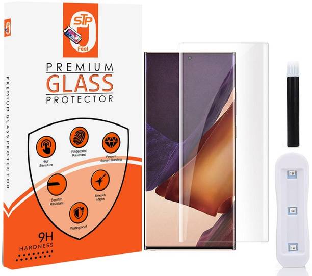 STP FEEL Tempered Glass Guard for Samsung Galaxy Note 20 Premium Technology UV Glass With Installation Kit