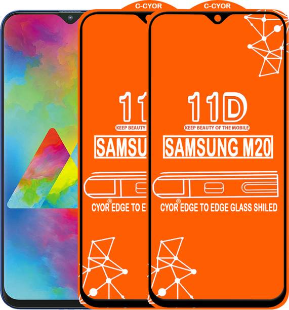 CYOR Edge To Edge Tempered Glass for Samsung Galaxy M20