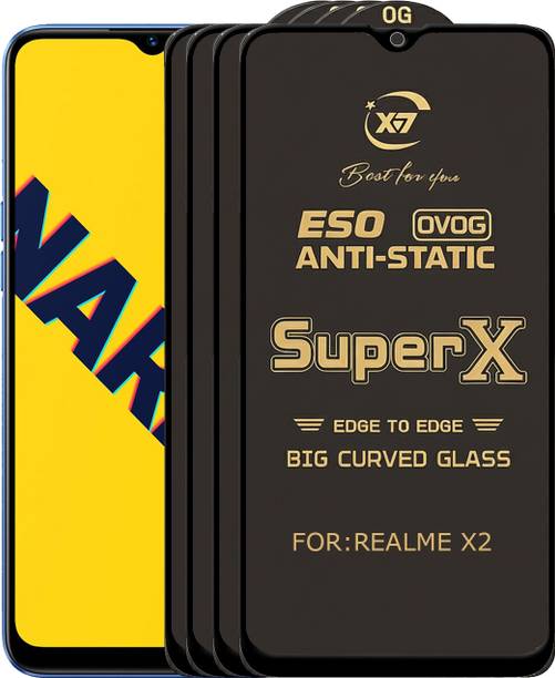 ANILUQ Edge To Edge Tempered Glass for REALME NARZO 10A