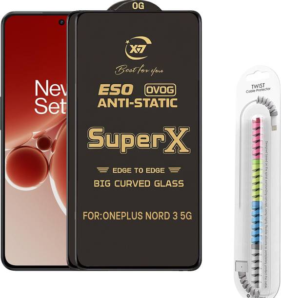 TWIGLO Edge To Edge Tempered Glass for ONEPLUS NORD 3 5G