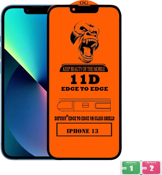Difussy Edge To Edge Tempered Glass for Apple iPhone 13