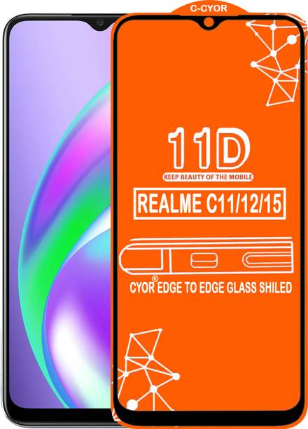 CYOR Edge To Edge Tempered Glass for REALME C12