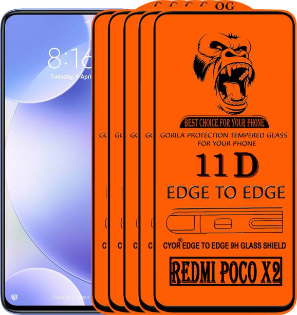 CYOR Edge To Edge Tempered Glass for REDMI POCO X2