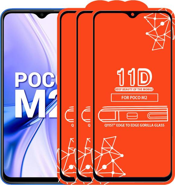 Qyist Edge To Edge Tempered Glass for Poco M2