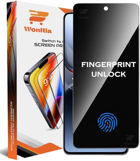 WonRia Edge To Edge Tempered Glass for iQOO 15R 5G, Oppo Find X9 5G