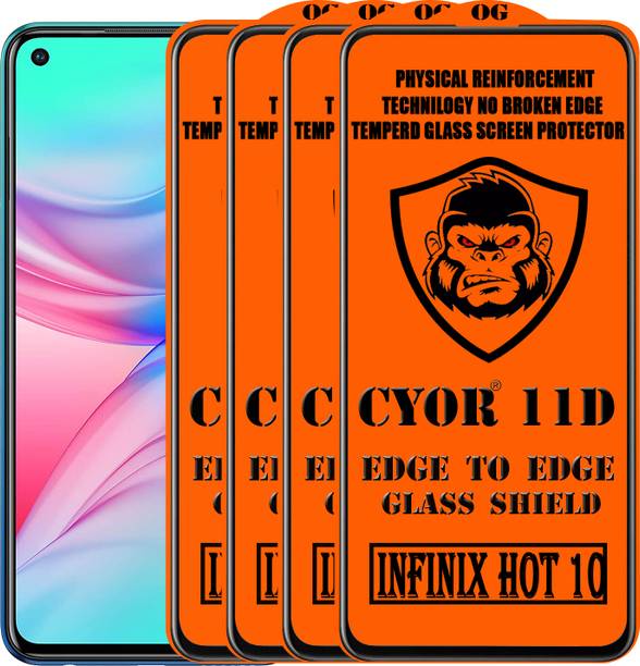 CYOR Edge To Edge Tempered Glass for INFINIX HOT 10