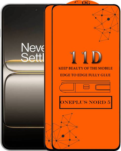 Difoxy Edge To Edge Tempered Glass for ONEPLUS NORD 5