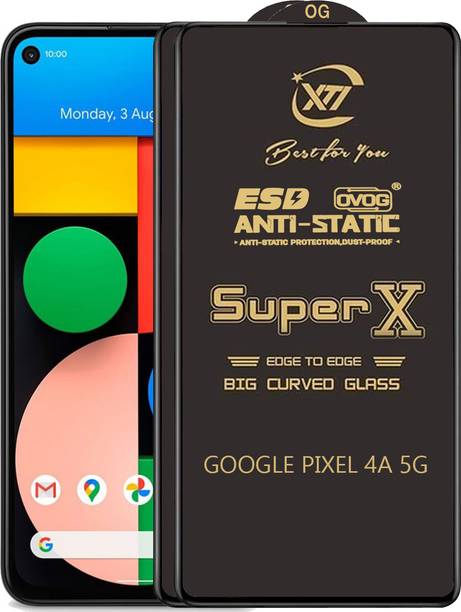 ANILUQ Edge To Edge Tempered Glass for GOOGLE PIXEL 4A 5G