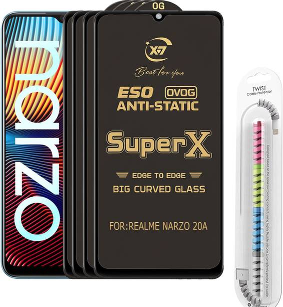 CYOR Edge To Edge Tempered Glass for REALME NARZO 20
