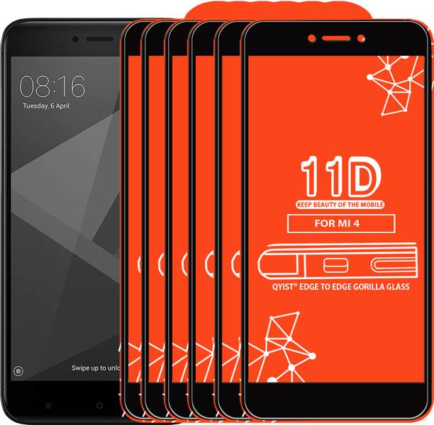 Qyist Edge To Edge Tempered Glass for Mi Redmi 4