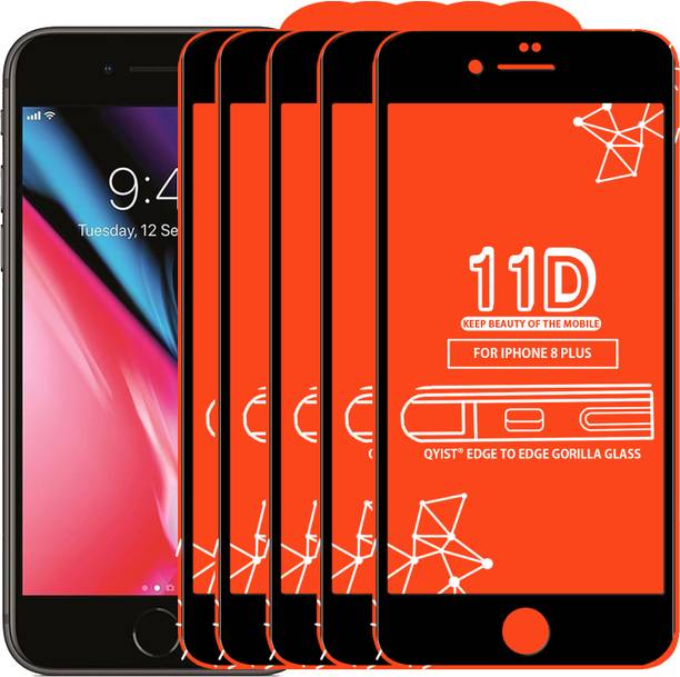 Qyist Edge To Edge Tempered Glass for Apple iPhone 8 Plus