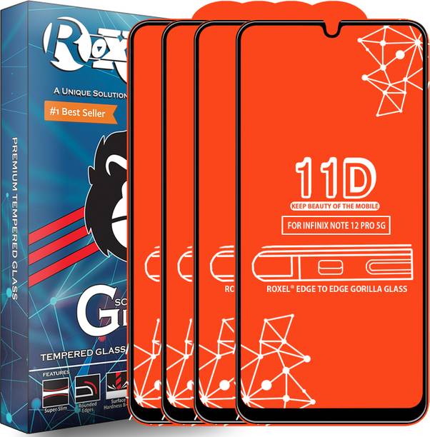 Roxel Edge To Edge Tempered Glass for Infinix Note 12 Pro 5G