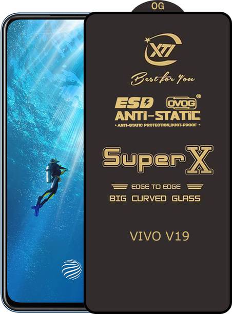 ANILUQ Edge To Edge Tempered Glass for VIVO V19