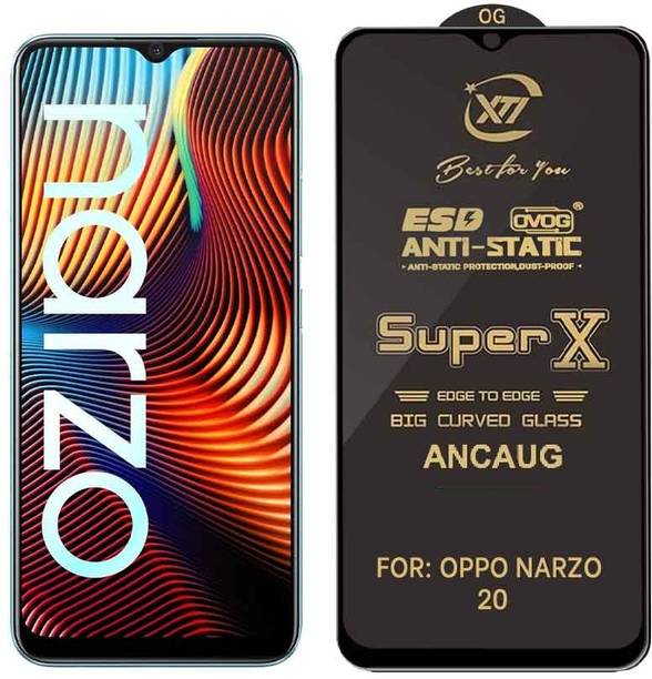 SuperX Edge To Edge Tempered Glass for OPPO NARZO 20