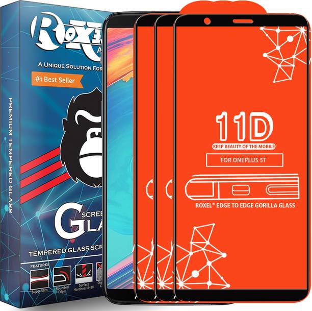 Roxel Edge To Edge Tempered Glass for OnePlus 5T