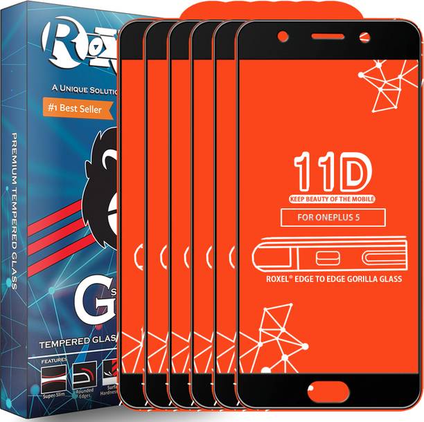 Roxel Edge To Edge Tempered Glass for OnePlus 5