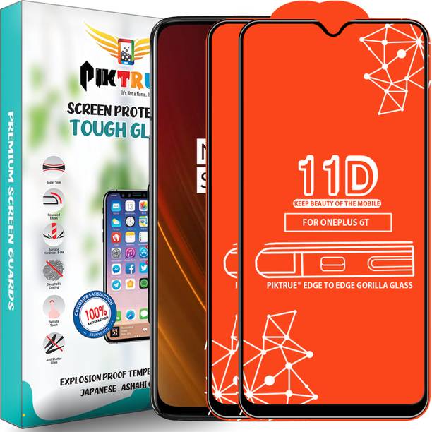 PikTrue Edge To Edge Tempered Glass for OnePlus 6T