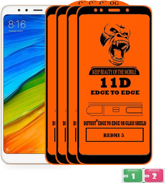 Difussy Edge To Edge Tempered Glass for Mi Redmi 5