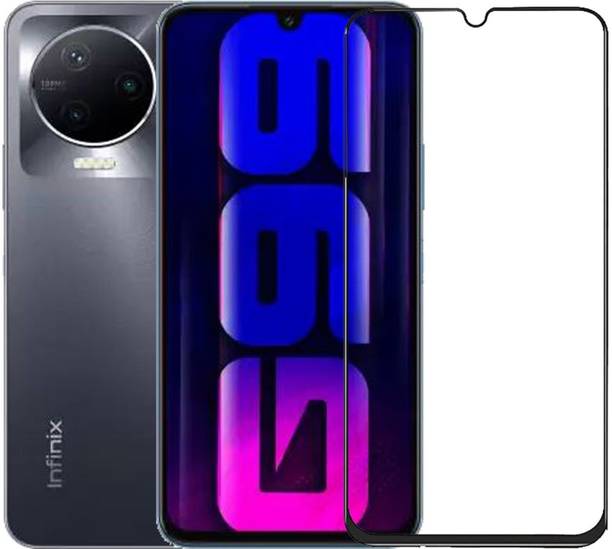 DMJHP Edge To Edge Tempered Glass for Infinix Note 12 Pro