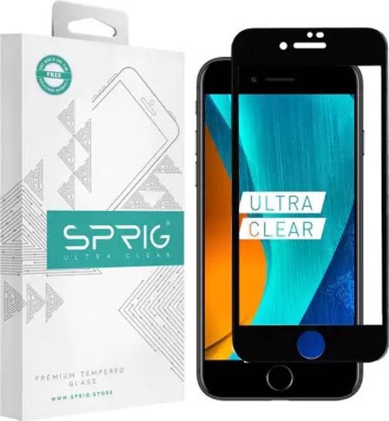 Sprig Edge To Edge Tempered Glass for Apple iPhone 7 Plus, Apple iPhone 7 Plus, 7 Plus, Apple iPhone 8 Plus, 8 Plus