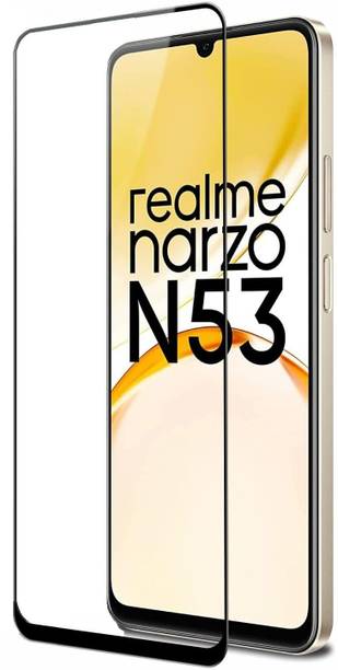 VISHZONE Edge To Edge Tempered Glass for realme Narzo N53