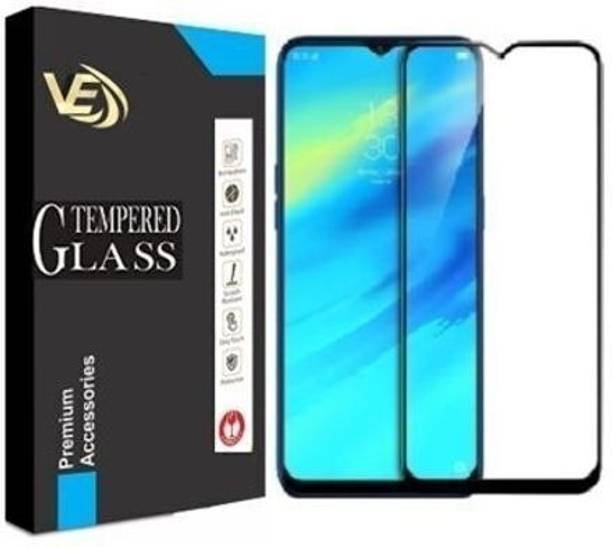 VILLA Edge To Edge Tempered Glass for Realme U1 / Realme 3 Pro - 9H Hardness, Oleophobic Coating, Bubble-Free Screen Protector