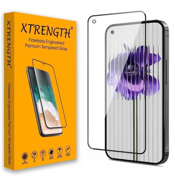 XTRENGTH Edge To Edge Tempered Glass for Nothing Phone (1), Nothing Phone 1, with Easy Installation Kit